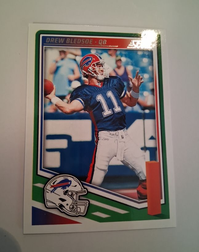2025 Panini Score #37 Drew Bledsoe Buffalo Bills — front