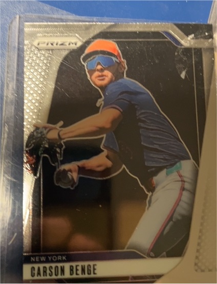 2025 Panini Prizm #222 Carson Benge — front