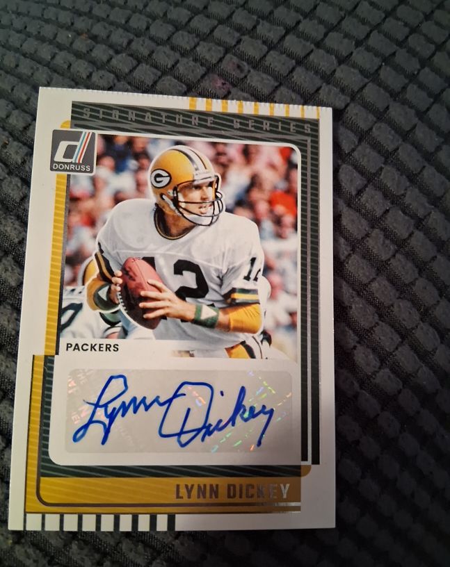1987 Donruss Signature Series #SS-1 Lynn Dickey — front