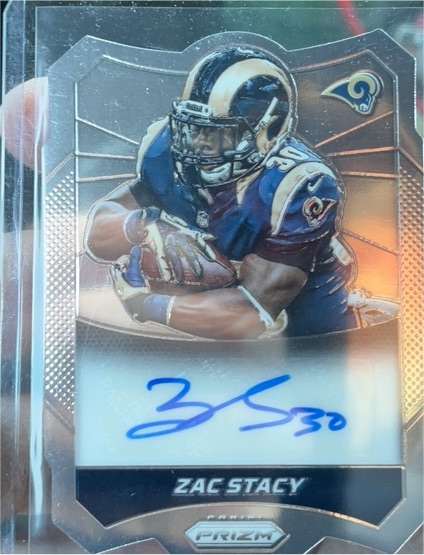 2014 Panini Prizm #AUTOGRAPHS PRIZMS Zac Stacy — front