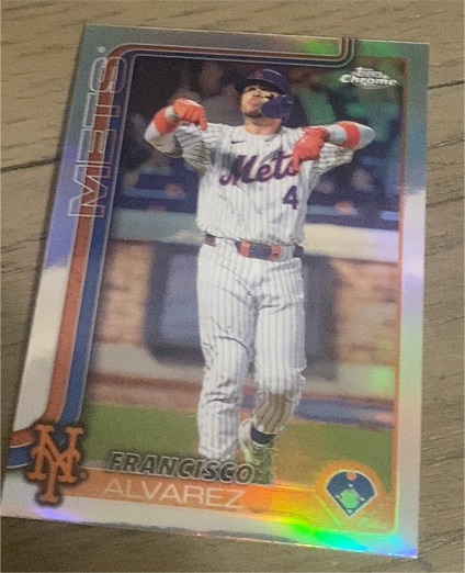 2025 Topps Chrome #171 Francisco Alvarez — front