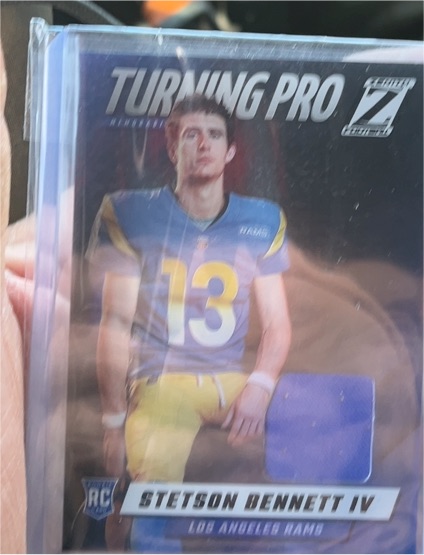 2023 Panini Zenith Turning Pro #TPM-SBN Stetson Bennett IV — front
