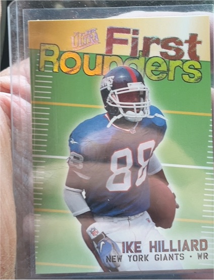 1997 Fleer Ultra First Rounders #10FR Ike Hilliard — front