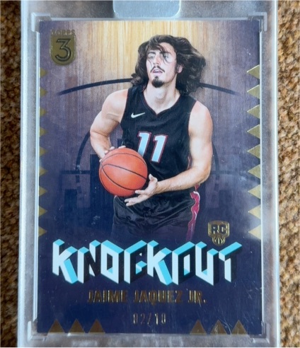 2023 Topps 3 #KO-18 Jaime Jaquez Jr. — front