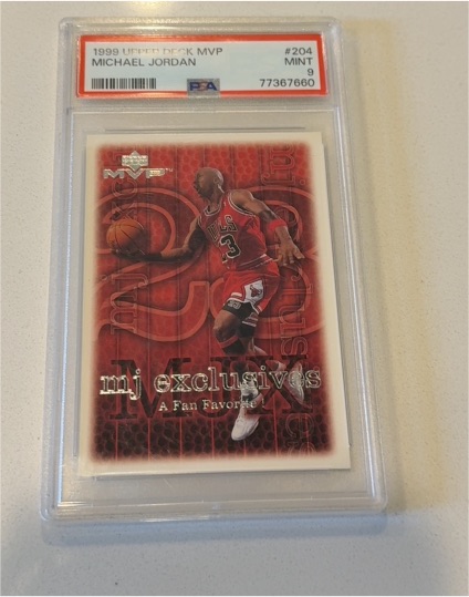 1999 Upper Deck MVP #204 Michael Jordan — front