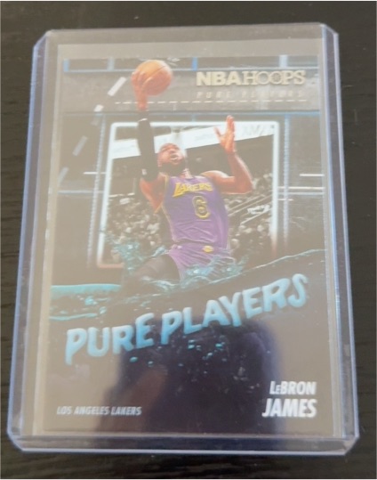 2023-24 Panini NBA Hoops #4 LeBron James Pure Players — front