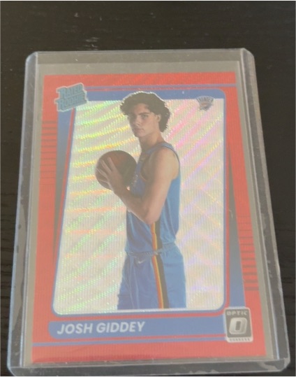 2021-22 Donruss Optic #152 Josh Giddey — front