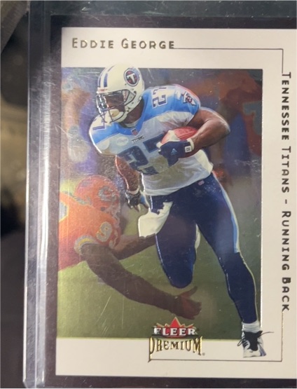 1999 Fleer Premium Eddie George — front