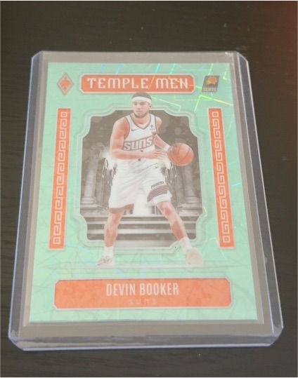 2023-24 Panini Phoenix #17 Devin Booker Temple Men — front