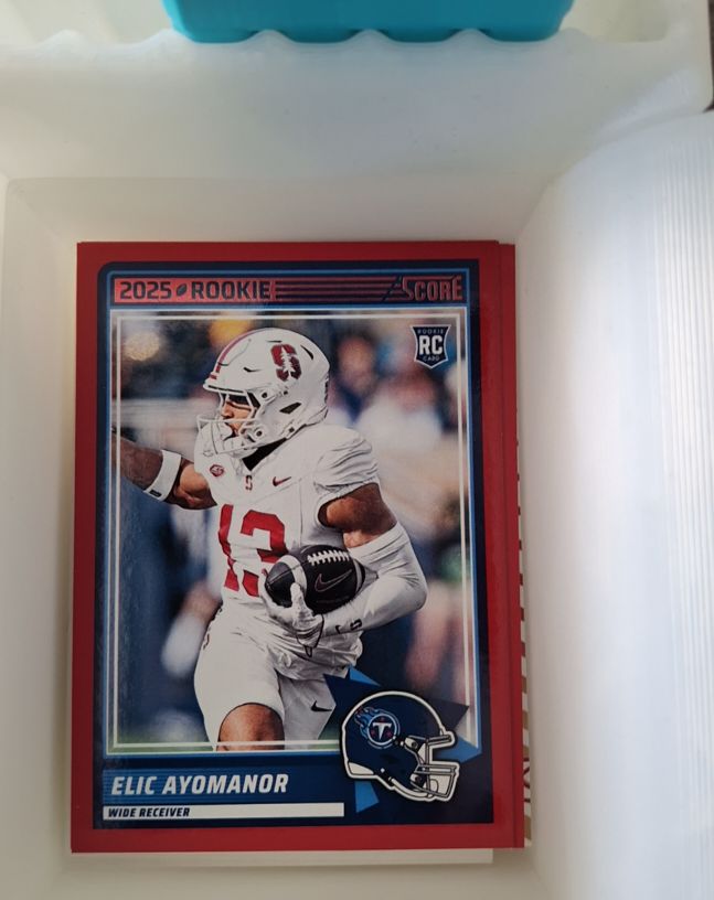 2025 Panini Score #5 Elic Ayomanor — front