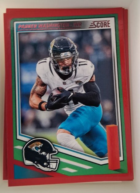 2025 Panini Score #80 Parker Washington — front