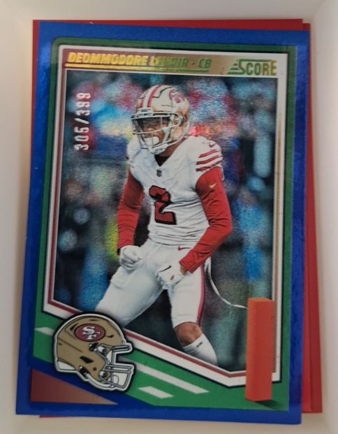 2025 Panini Score #184 Deommodore Lenoir — front
