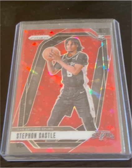 2024-25 Panini Prizm #234 Stephon Castle — front