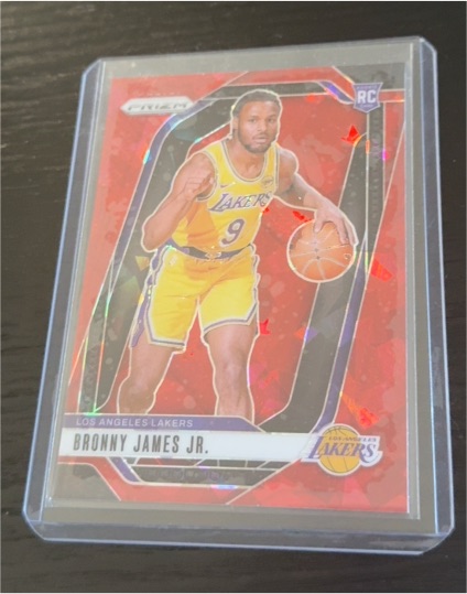 2024-25 Panini Prizm #243 Bronny James Jr. — front