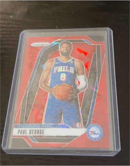 2024-25 Panini Prizm #50 Paul George — front