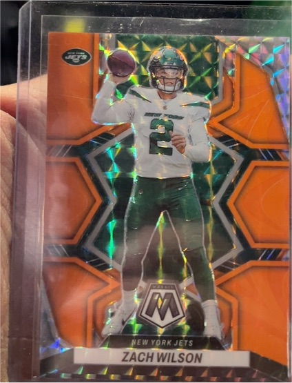 2022 Panini Mosaic #151 Zach Wilson — front