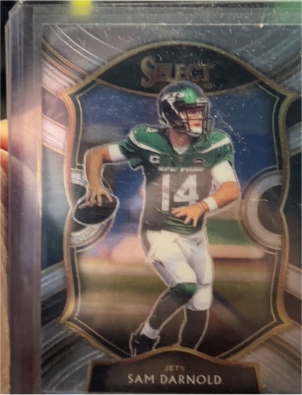 2020 Panini Select #18 Sam Darnold — front