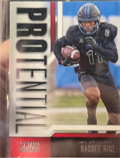2023 Panini Score Protential #22 Rashee Rice — front