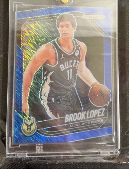 2024-25 Panini Prizm Black #157 Brook Lopez — front