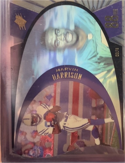 1997 Upper Deck SPx #SPX7 Marvin Harrison — front