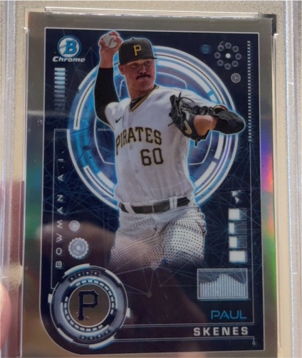 2024 Bowman Chrome #BAI-15 Paul Skenes — front