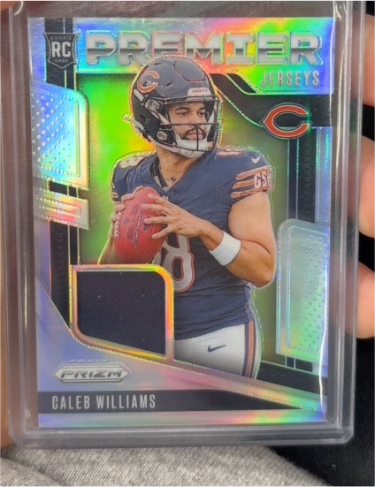 2024 Panini Prizm Premier Jerseys #PJ-CWS Caleb Williams — front