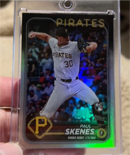 2024 Topps Chrome Update #USC27 Paul Skenes — front