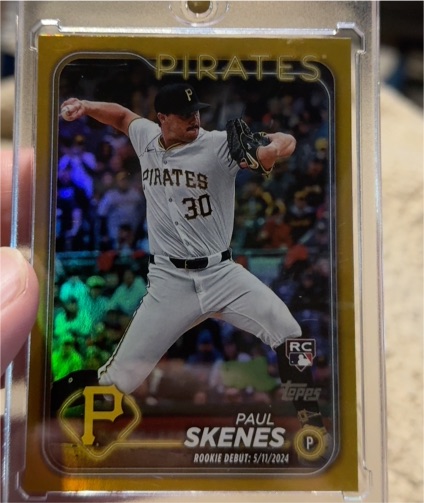 2024 Topps Update Series #US288 Paul Skenes — front