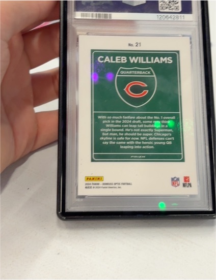 2024 Panini Donruss Optic Downtown #21 Caleb Williams — front