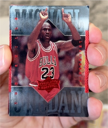 1999 Upper Deck Athlete of the Century #52 Michael Jordan — front