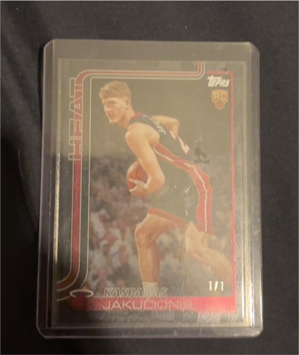 2025-26 Topps #220 Kasparas Jakucionis — front