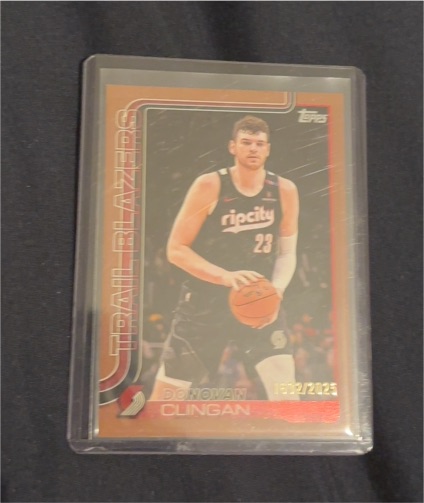 2025-26 Topps Basketball #126 Donovan Clingan — front