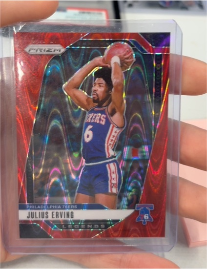 2024-25 Panini Prizm Legends #292 Julius Erving — front