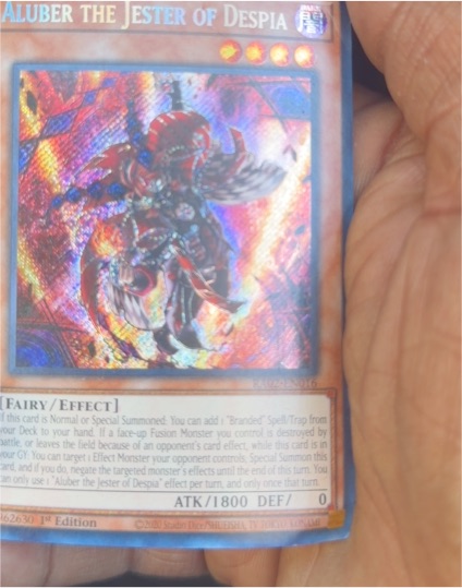 2022 Yugioh RA02-EN016 Aluber the Jester of Despia — front