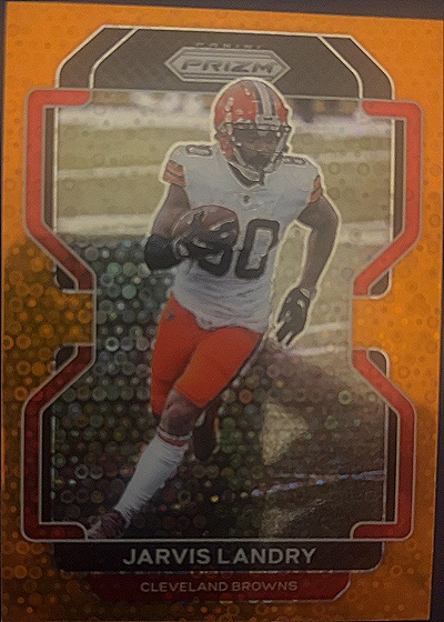 2020 Panini Prizm #90 Jarvis Landry — back