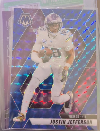 2023 Panini Mosaic #18 Justin Jefferson — front