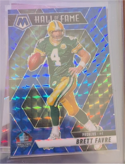 2023 Panini Mosaic Hall of Fame #HOF-4 Brett Favre — front