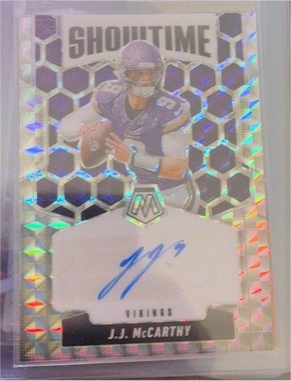 2025 Panini Mosaic #SOS-JJM J.J. McCarthy — front