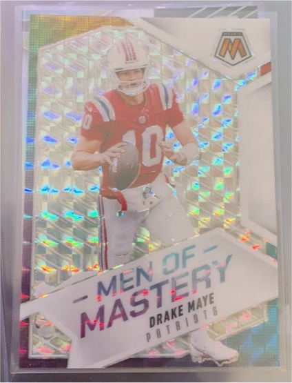 2025 Panini Mosaic #3 Drake Maye — front