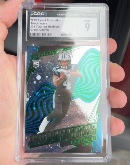 2025 Panini Revolution Shock Wave #35 Tetairoa McMillan — front