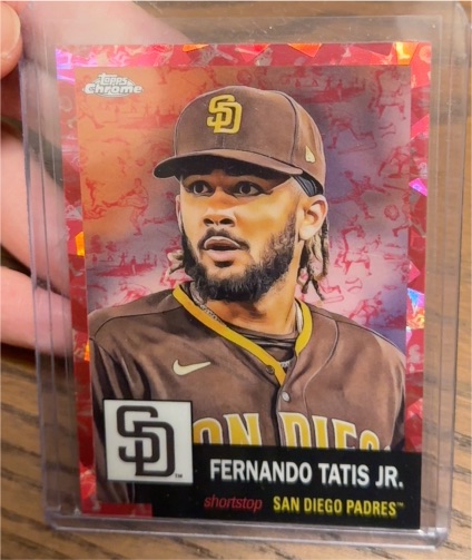 2022 Topps Chrome Platinum Anniversary #100 Fernando Tatis Jr. — front