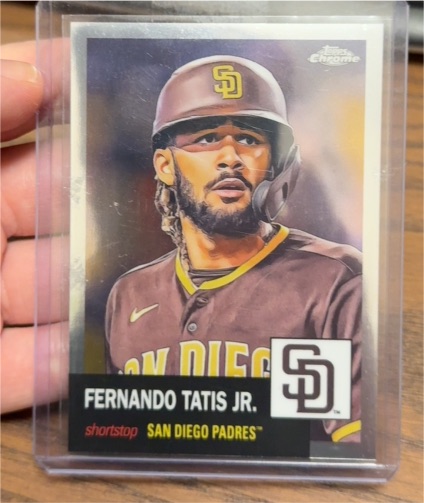 2022 Topps Chrome Platinum Anniversary #100 Fernando Tatis Jr. — front