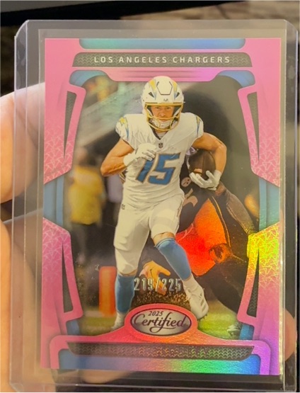 2025 Panini Certified #56 Ladd McConkey — front