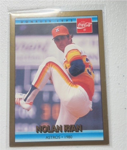 1992 Donruss Coca-Cola #14 Nolan Ryan — front