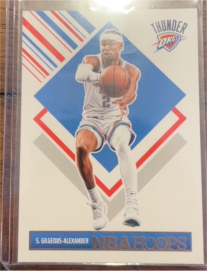 2024-25 Panini NBA Hoops #283 Shai Gilgeous-Alexander — front