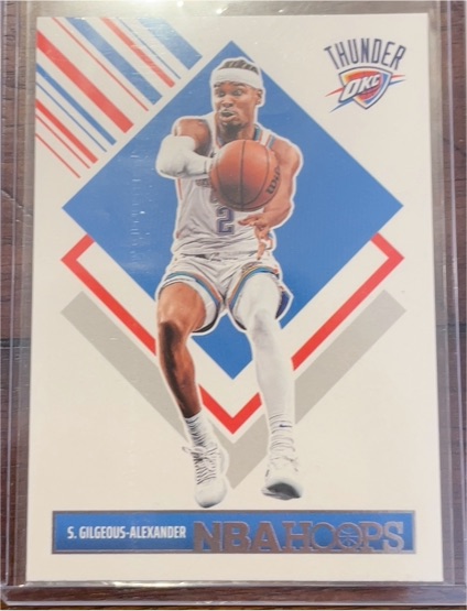 2024-25 Panini NBA Hoops Hoops Tribute #283 Shai Gilgeous-Alexander — front