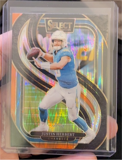 2024 Panini Select Premier Level #131 Justin Herbert — front