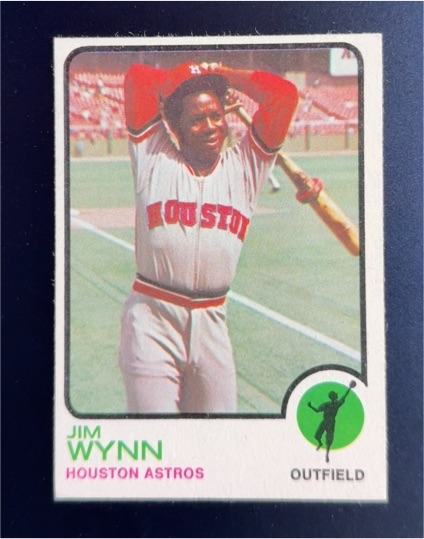 1973 Topps #185 Jim Wynn — front