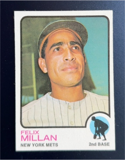1973 Topps #407 Felix Millan — front