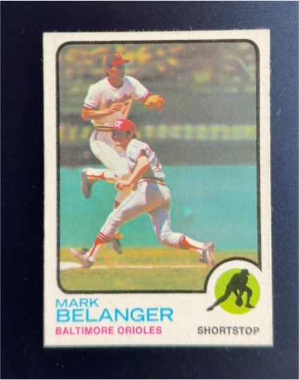 1973 Topps #253 Mark Belanger — front